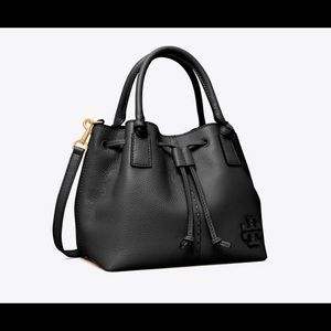 Tory Burch McGraw Small Drawstring Satchel